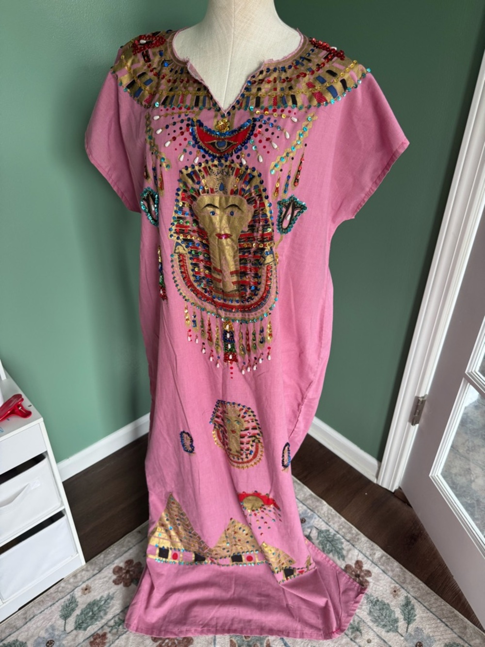 Embellished Egyptian Caftan